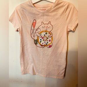 Cat & Jack Light Pink Tee girls size L in good condition